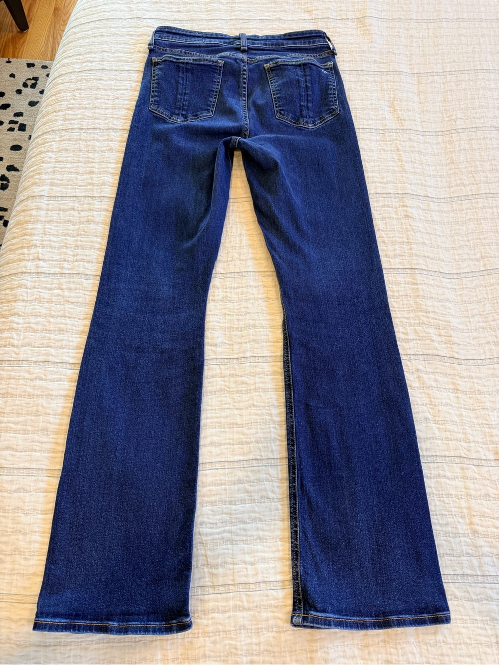 rag & bone Nina High Rise Bootcut Blue Jeans - Picture 7 of 12